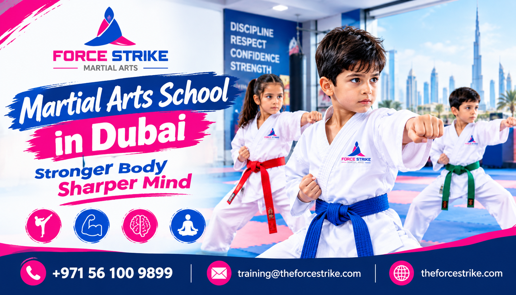 Martial Arts School in Dubai: Stronger Body Sharper Mind